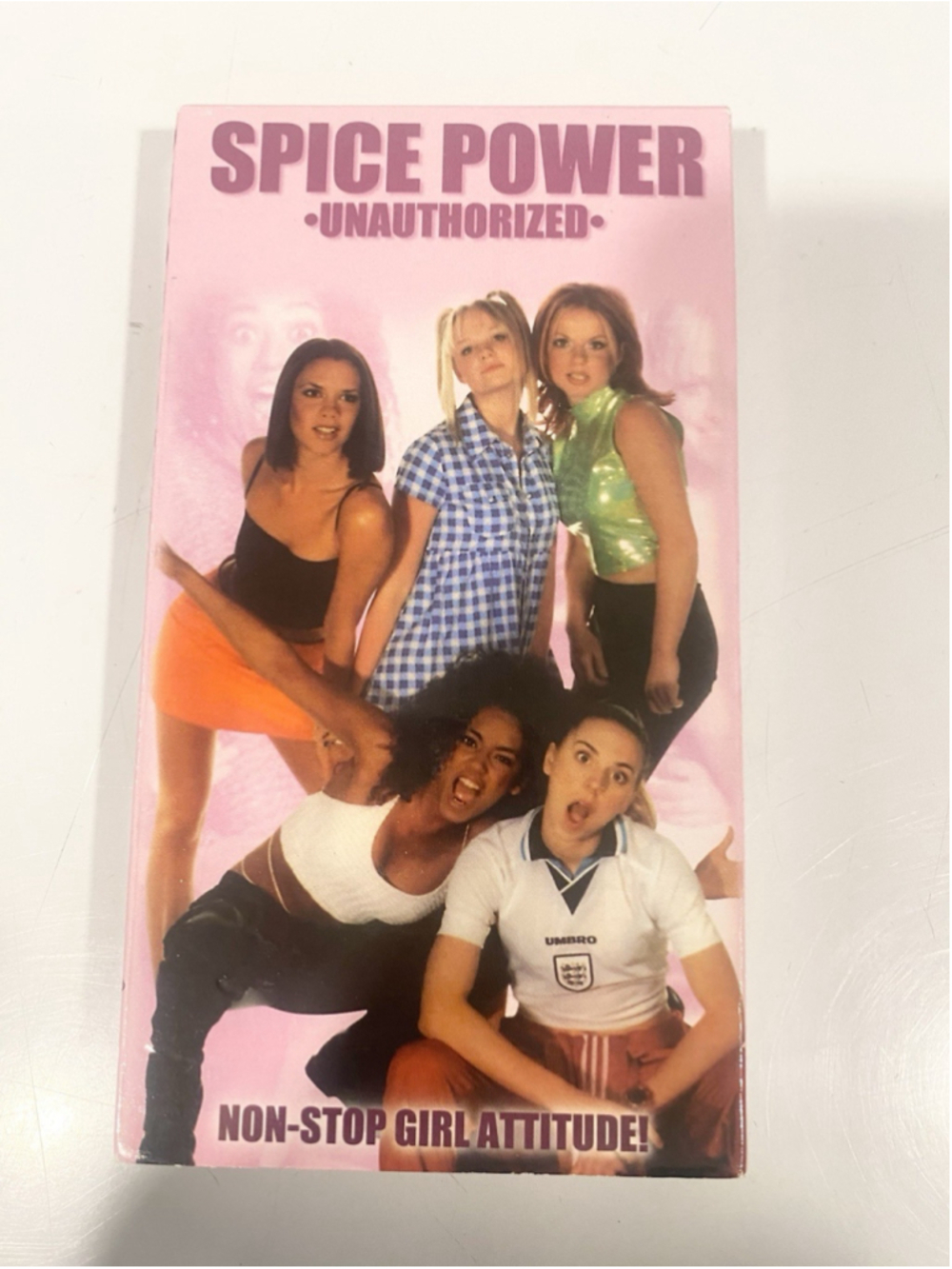 Spice Girls Spice Power Unauthorized 1998 VHS Tape Music Documentary Vintage 90s